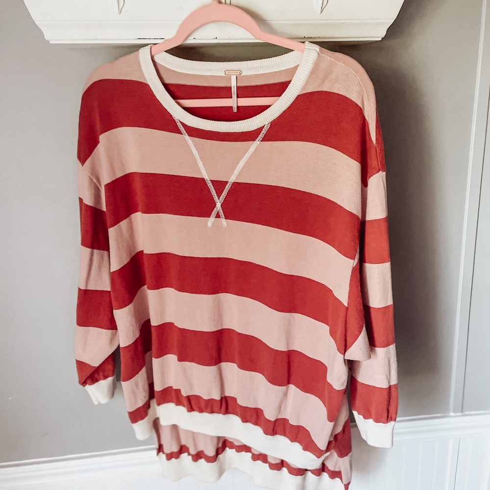 Free People Surfin’ On Your Stripes Sweater